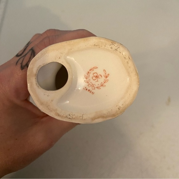 Very  rare vintage Nippon Japan white & gold swan figurine‎ - Picture 6 of 8